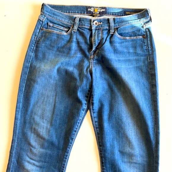 Lucky Brand Medium Wash Sofia Jeans Size 10 - Picture 1 of 3